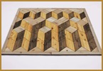 木製ラグ・アートパズル モパラグ