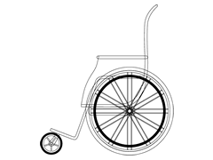 ȂؖؐԈ֎q Bentwood Wheelchair